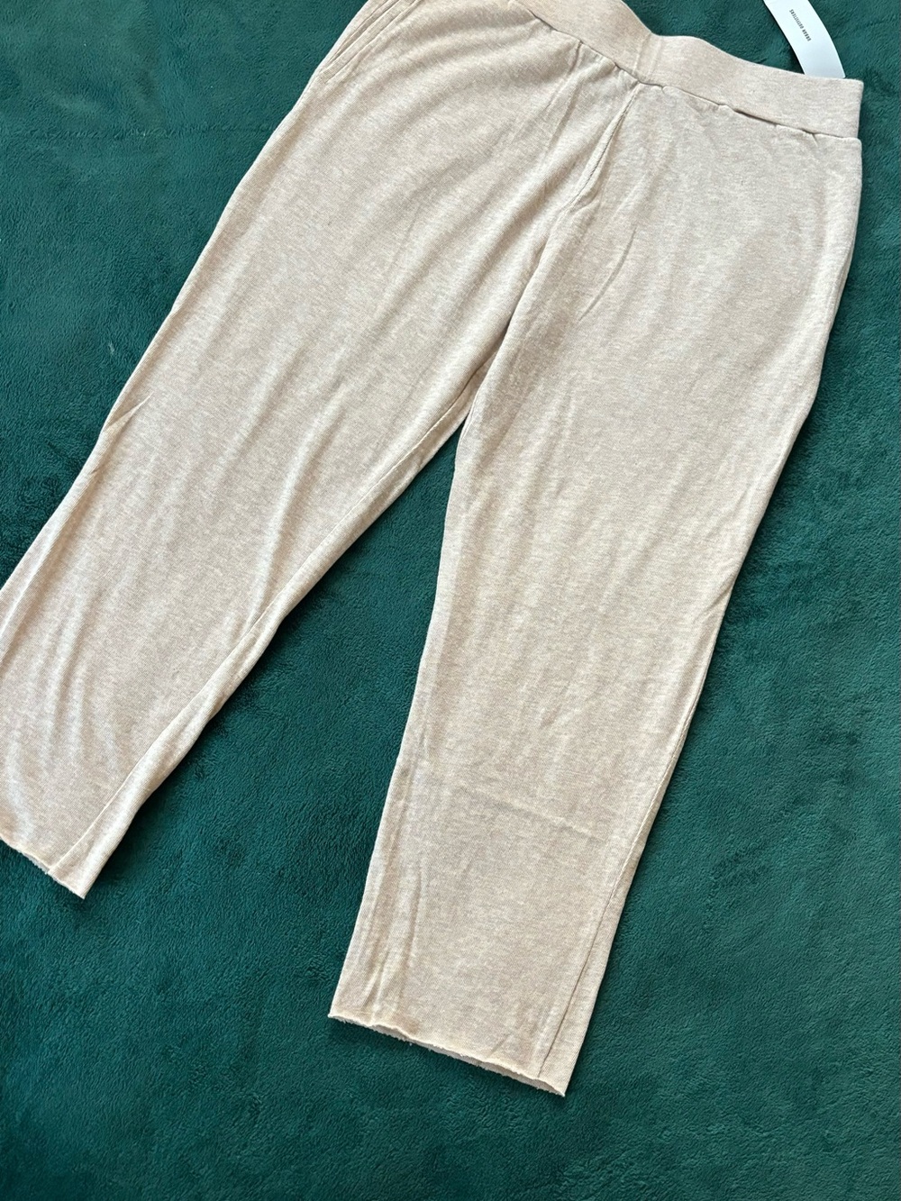 Urban Outfitters Beige Knit Lounge Pants